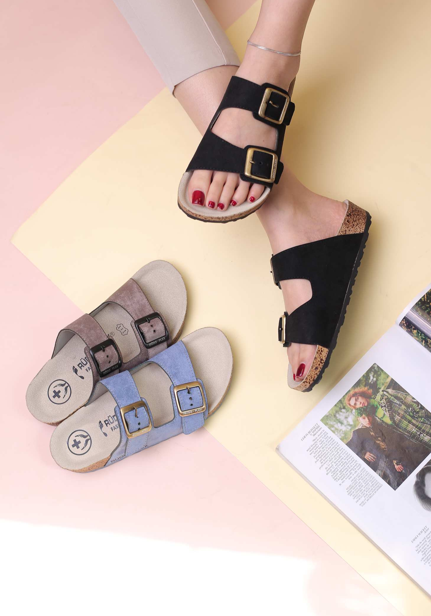 کفش صندل زنانه کد 573